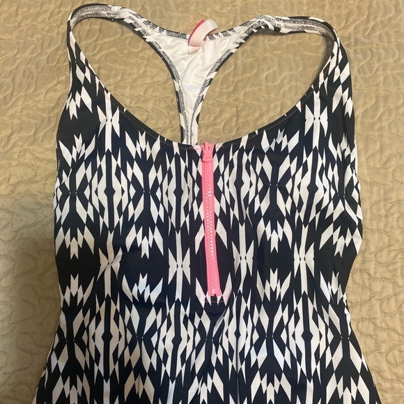 “VICTORIA’S SECRET” Zip Up Racerback Swimsuit - Picture 6 of 15